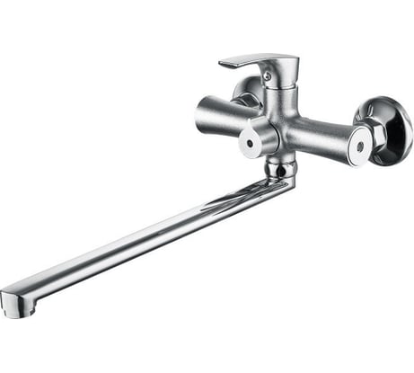 Смеситель для ванны Ростовская мануфактура сантехники с длинным поворотным изливом SL126-006E