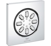 Боковой душ Grohe Rainshower SmartActive 75, квадратный, 2 режима струи, хром 26802000