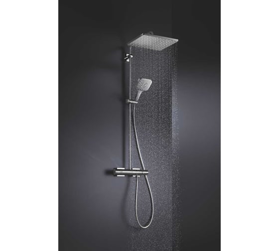 Душевая система Grohe Rainshower SmartActive 310, с термостатом, для настенного монтажа, хром 26652000