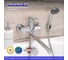 Смеситель для ванны РМС SL55-006E 2