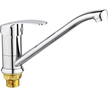 Смеситель для кухни с длинным поворотным изливом РМС SL85-004FBS-25