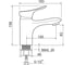 Смеситель для умывальника РМС SL120-001F 9