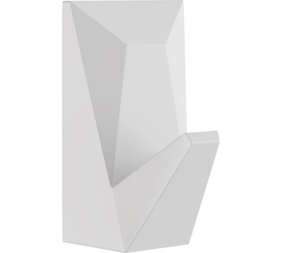 Одинарный крючок для ванной Kleber ICE White KLE-ICE028WT 1
