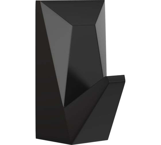 Одинарный крючок для ванной Kleber ICE Black KLE-ICE028BL 1