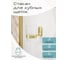 Настенный стакан для зубных щеток Kleber GOLD KLE-GOLD044 2