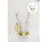 Настенный стакан для зубных щеток Kleber GOLD KLE-GOLD044 7