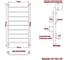 Полотенцесушитель Ника TRAPEZIUM ЛТ 120/40 4