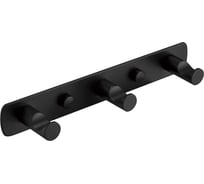 Тройной крючок на планке Delphinium r010 черный матовый 102439