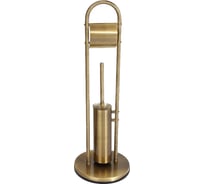 Напольный ершик Potato с держателем для туалетной бумаги металл P324-2