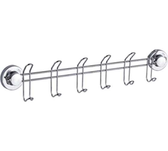 Крючок для полотенец Potato 6 крючков P7914-6 1
