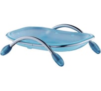 Мыльница Potato пластик, цветная, на металлической подставке P208-4