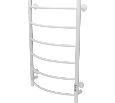 Электрический полотенцесушитель TermoSmart Глория 500x800 мм, 6 перекладин, белый матовый GR50/80WHE