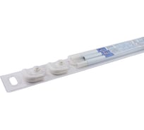 Угловой п-образный карниз Сантис blister белый 002018