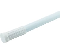 Карниз для ванной Сантис 1.1-2.0 м, белый 026115