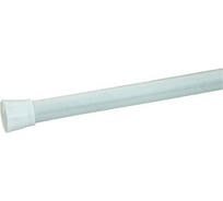 Карниз для ванной Сантис 1.1-2.0 м, белый, блистер 026112