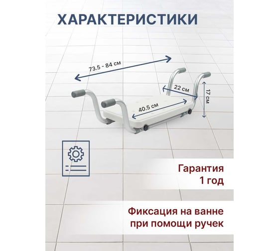 Сиденье для ванны Belberg BB-09