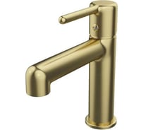 Смеситель для умывальника IDDIS aiger золотой матовый AIGMG00i01
