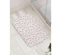 Противоскользящий коврик для ванной комнаты и туалета JOYARTY "Много подарков" 52x77 см bath_427860