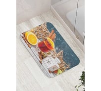 Противоскользящий коврик для ванной комнаты и туалета JOYARTY "Настроение согреться" 52x77 см bath_427870