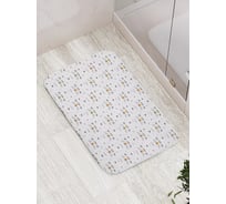 Противоскользящий коврик для ванной комнаты и туалета JOYARTY "Милая мордочка" 52x77 см bath_428060