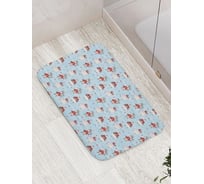 Противоскользящий коврик для ванной комнаты и туалета JOYARTY "Однажды в лесу" 52x77 см bath_427895