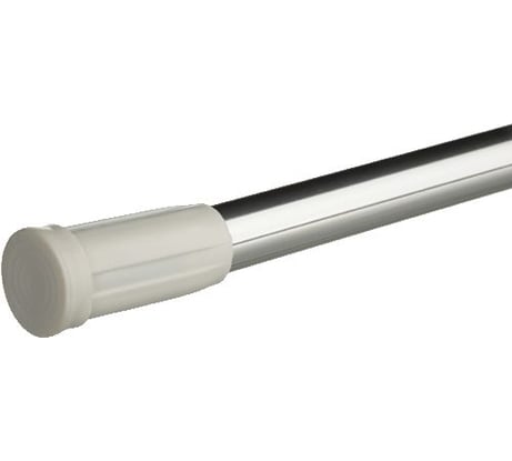 Карниз для ванной Melodia della vita 110-200 см AL хром д.22/19мм INTERLOCK 28391