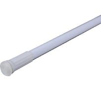 Карниз для ванной MELODIA 110-200 см, белый д.22/19мм INTERLOCK 28381