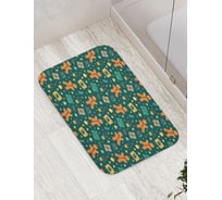 Противоскользящий коврик для ванной комнаты и туалета JOYARTY "Рождественское настроение" 52x77 см bath_427907