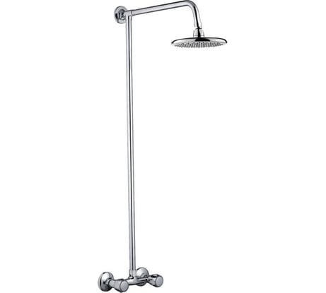 Душевая система Ledeme со смесителем и тропическим душем без излива L2394