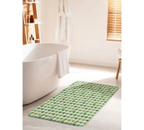 Противоскользящий коврик для ванной комнаты и туалета JOYARTY "Украли ёлку" 60x100 см bath_427867_60x100