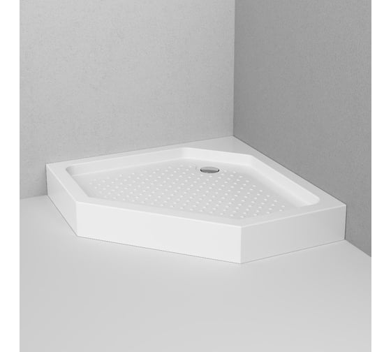 Поддон AM.PM 5-corner 90x90, с сифоном W90T-405-090WT