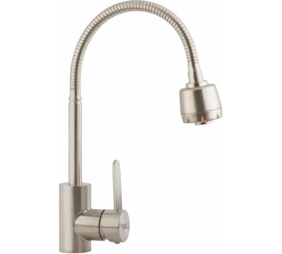Смеситель для кухни Aquakratos с гибким изливом AK0462