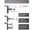 Электрический полотенцесушитель INDIGO Brace Euro Lux б/п electro 70/40 таймер, скр.монтаж, унив.подкл.R/L, полиров. LCBELE70-40Rt 7