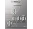 Электрический полотенцесушитель INDIGO Brace Lux electro 70/40 таймер, скр.монтаж, унив.подкл.R/L, полиров. LCBLE70-40Rt 11