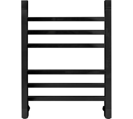 Водяной полотенцесушитель INDIGO Aletto в.р.1/2" 50/40 к-3, черный муар LALWPF50-40BR