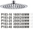 Душевая лейка Potato подсолнух P103-30 2