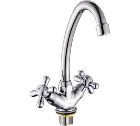 Смеситель для кухни Эверест с высоким изливом B49-301