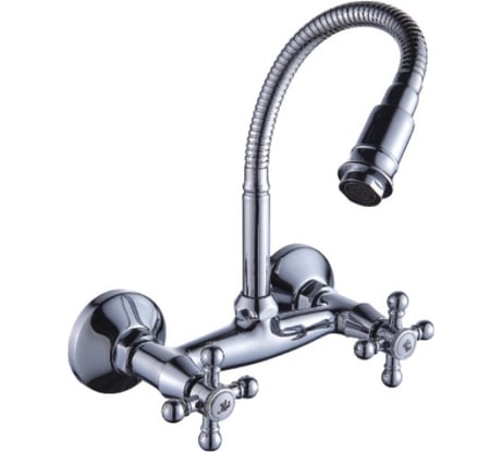 Смеситель для кухни Эверест с гибким изливом B47-333