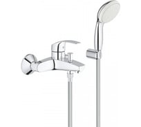 Смеситель для ванны GROHE 3330220A Eurosmart New с душевым набором, хром 00000062501