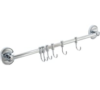 Трубчатый держатель полотенец Potato на шесть крючков P2914-6