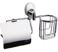 Держатель для освежителя и туалетной бумаги с крышкой Potato P7803-1