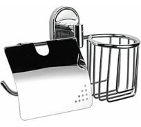 Держатель для освежителя и туалетной бумаги с крышкой Potato P2903-1