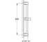 Душевая штанга GROHE 27521000 Tempesta Cosmopolitan 600 мм, хром 00000067874 2