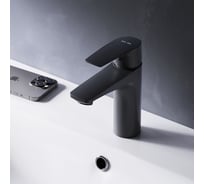 Смеситель для умывальника AM.PM Gem излив 99 мм, черный, F90A02122