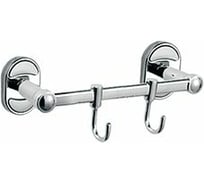 Трубчатый держатель полотенец Potato на два крючка P2914-2