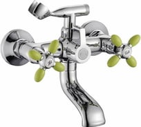 Смеситель Potato для ванны с коротким изливом и поворотным переключателем для душа P3071-11