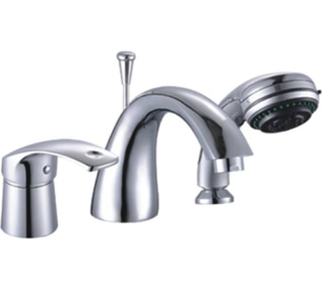 Однорычажный смеситель для акриловых ванн Potato врезной на 3-х отверстиях P1103