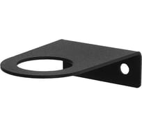 Держатель дозатора для жидкого мыла и шампуней EMBODIMENT настенный, черный EMB-SOAP-W1-B