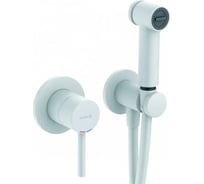 Гигиенический набор со смесителем Kludi BOZZ комплект, белый матовый 00084630