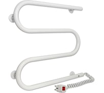 Полотенцесушитель Laris Змеевик М-образный 25 ЧК ПС3 500/500 левый тэн белый 73207379